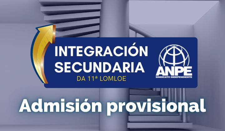 admisión-provisional